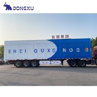 Boîte Infermée Cargo Remorque Fermée Utilitaire Dry Van Cargo Semi Remorques Fermé Alliage Boîte Étanche Remorque Avec Portes Latérales