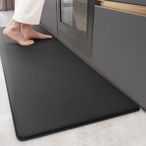 Ensemble de <span class=keywords><strong>tapis</strong></span> de chemin de <span class=keywords><strong>cuisine</strong></span> en PVC moderne personnalisé, <span class=keywords><strong>tapis</strong></span> de sol imperméable et anti-fatigue, <span class=keywords><strong>tapis</strong></span> de <span class=keywords><strong>cuisine</strong></span> lavables et antidérapants - Product Image 1