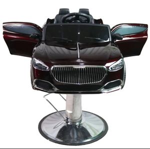 Saç salonu mobilyası modern çocuk berber koltuğu bebek karikatür sandalye araba berber araba sandalye çocuklar için - Product Image 3