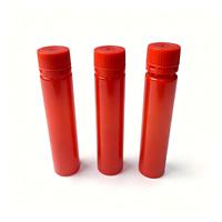 Flacon compte-gouttes médical à tube long de 10ml, 15ml, 20ml, 25ml, 30ml, 50ml avec bouchon inviolable pour sirop de collagène et herbes