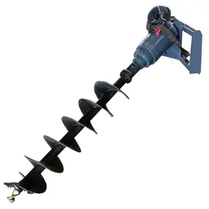 Grond Gat Boor Aarde Hydraulische Mini Graver Crane Vijzel Boormachine Voor Planten Boom