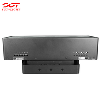 Vente directe usine : Projecteur LED Blinder matriciel 4 unités avec lumières auxiliaires, boîtier métallique noir, idéal pour salles de banquet et fêtes