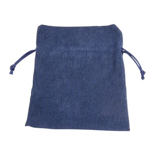 Mochila Azul de Pana con Cordón 100x120 - Producto Listo para Usar - Product Image 1