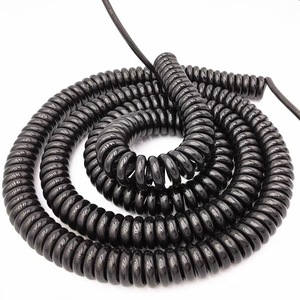<b>PVC</b> Spiral Cable 3 Core <b>Stripped</b> Ends Industrial Equipment Use - Product Image 3