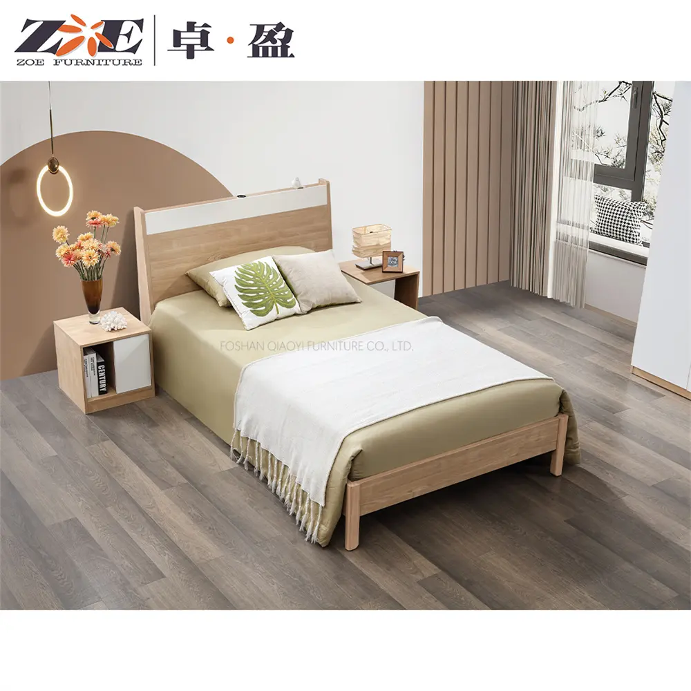 OEM Luxury European and American Style Furniture Bedroom Modern Single Kid Children Bed