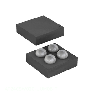 Acheter en ligne Composants électroniques Mémoire 4 XFBGA WLCSP AT24CSW020-UUM0B-T Original - Product Image 1