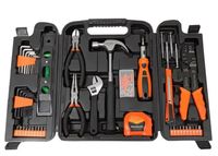 129 pièces ensemble d'outils à main d'entretien ménager professionnel