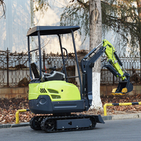 Pengiriman Gratis Excavator Mini Crawler Mesin Euro5 EPA 1.2-3.5 Ton Motor Hidrolik Eaton Daya Gali Tinggi Garansi 2 Tahun