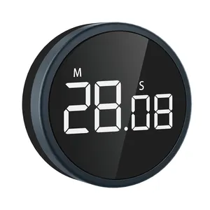 Fornitore della cina Timer digitale con 3 livelli di Volume Led Timer con grande schermo a Led Timer magnetico da cucina