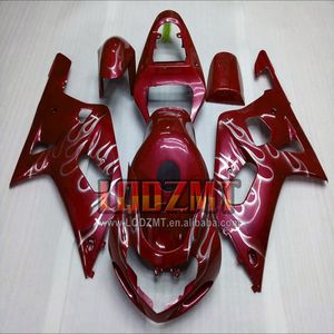 Cuerpo de inyección para SUZUKI 2017 GSXR 600 <span class=keywords><strong>750</strong></span> K1 GSXR600 01 02 03 135No.4 plata negro GSXR-600 GSXR750 <span class=keywords><strong>2001</strong></span> 2002 2003 Carenado - Product Image 5