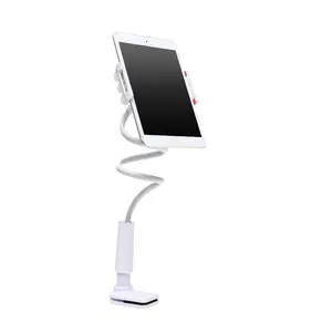 Per tavolo da letto rotazione di 360 gradi flessibile braccio lungo collo d'oca flessibile portatile universale regolabile supporto per Tablet telefono