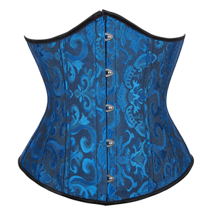 Corsé Negro Renacentista para Mujer, Top Retro con Varillas y Cordones, Bustier Moldeador Transpirable, Estilo Palacio, Sexy - Product Image 1