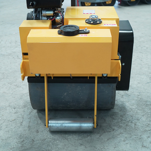 Compacteur vibrant à deux roues LianDian de 110 kW, mini-compacteur hydraulique à commande manuelle, alimenté par moteur puissant, pour routes et pelouses - Product Image 6