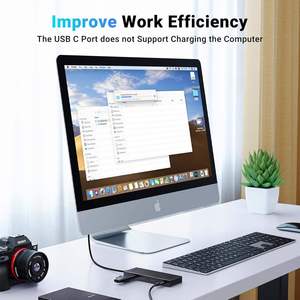 UGREEN Hub USB C de 10 Gbps con Cable de 20 cm, Adaptador Multipuerto USB 3.2 Portátil, Estación de Conexión con 4 Puertos USB C para MacBook y <span class=keywords><strong>iPad</strong></span> - Product Image 5