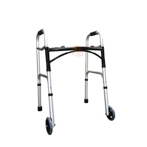 AJ-904A Porte-équipages <span class=keywords><strong>Sky</strong></span> Horse Walker en aluminium argenté brillant, pliable, hauteur réglable, capacité 100 kg, léger, durable, facile à utiliser - Product Image 1