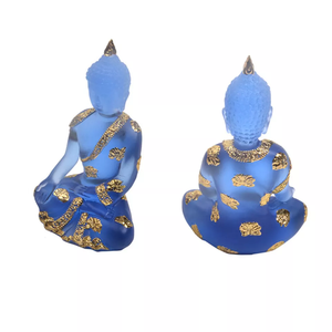 Nhựa trong suốt bức tượng phật tượng tôn giáo nhà hành lang tearoom hiên trang trí tùy chỉnh Zen nghệ thuật thủ công phát sáng Thỏ - Product Image 6