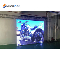 Écran LED extérieur de location de scène géante vidéo étanche P3.91 500*500mm mur vidéo d'écran de visualisation mené par film de location