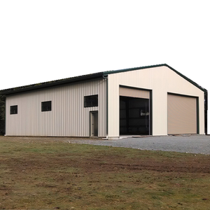 Easy Assembled Prefabricated <strong>Capital</strong> Steel Garage and Workshop Buildings Steel <strong>Structure</strong> Shed Steel Barn