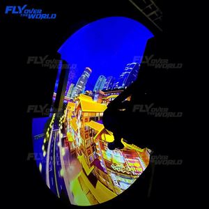 เครื่องฉายภาพยนตร์โดมโค้ง 360 องศา แบบ 9D 5D 7D 9D สำหรับโรงภาพยนตร์และอุปกรณ์ความบันเทิง - Product Image 2