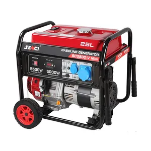 SENCI 5000W Standby Petrol Generator Dealers in Kazakhstan Back Up Generator