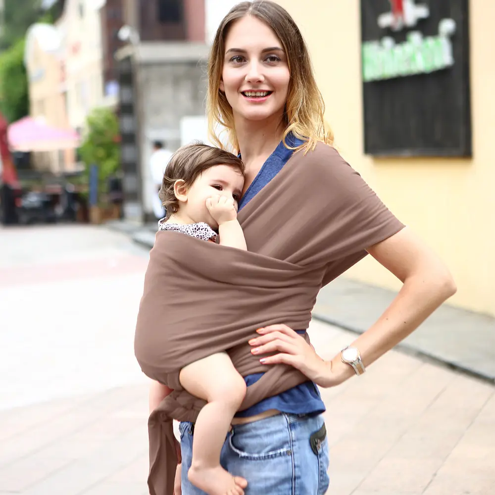 Happy Flöte Mehrzweck Wrap Baby Carrier Stretchy Baby Sling