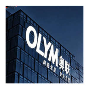 Custom Business <b>Sign</b> with New Design <b>LED</b> Strips Wall Logo for Company Reception for Car & Hospitals Application - Product Image 6