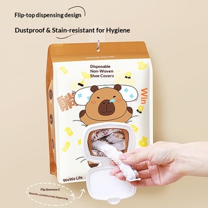 Capibala Zhejiang Cubrecalzado Desechable Retráctil de Tela No Tejida para Adulto, Engrosado, para Uso Doméstico en Interiores - Product Image 2