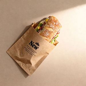 <b>Small</b> Food Grade <b>Paper</b> <b>Bags</b> Coated <b>Papers</b> Parchment <b>Paper</b> Greaseproof <b>Paper</b> Packaging <b>Bag</b> Custom Printed Laminated Cookie <b>Bags</b> - Product Image 5
