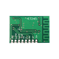 Módulo Receptor RF Superheterodino YET245 433mhz 5V para Cerradura de Puerta con Placa PCB de Decodificación, Chip y Datos de Pin de Microcomputadora