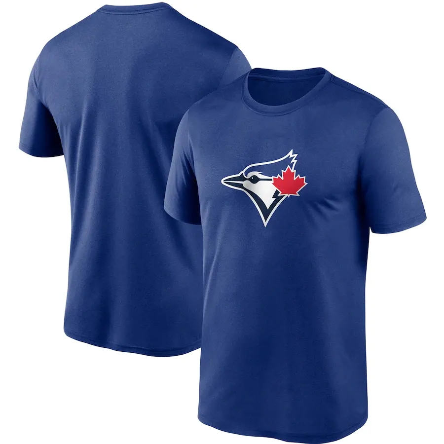Athleisure Summer Quick Dry T-shirt Custom LOGO , T-shirt Baseball Blue Jays Jersey T-shirt