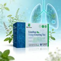 Teh Herbal Winstown Natural Lianhua untuk Membersihkan Paru-paru & Detoksifikasi dalam Bentuk Kantong Teh