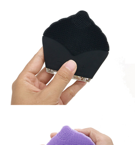 USB 충전식 방수 페이스 마사저 실리콘 세안 브러쉬 - Product Image 5