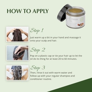 Aceite de Batana crudo de Honduras, ingredientes orgánicos y naturales sin refinar-Promueve el crecimiento y grosor del cabello para hombres y mujeres - Product Image 4