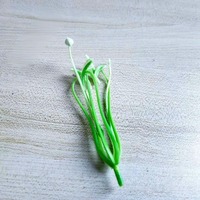 Qibai Groothandel Gepolijste Kristallen Bloem Zijden Kunstbloem Directe Simulatie Kunststof Lelie Bloem Kern 11cm Wit Geel