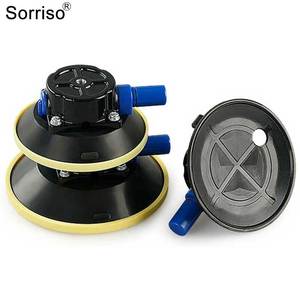 SORRIO ventouse sous vide 4.5 "6" métal robuste voiture verre caoutchouc ventouse pompe à Air support pour <span class=keywords><strong>Action</strong></span> caméra téléphone tir - Product Image 4