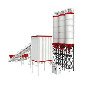 Planta Mezcladora de Cemento y Tierra HZS180 de Fabricación China, Línea de Producción de Hormigón Prefabricado - Product Image 5