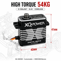 XQ-S8050D 54kg Lenkservo Wasserdichter Bürstenloser Digitaler Hochdrehmoment-Roboter-Servo OEM Großhandel 8,4V RC-Auto