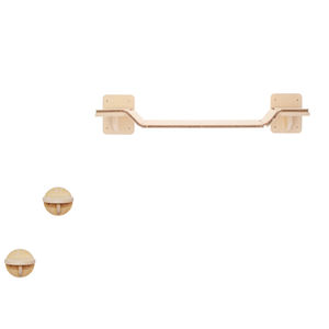 Étagères murales d'escalade de chat en bois moderne élégant intérieur <span class=keywords><strong>lits</strong></span> de chat muraux étagère pont meubles Carton emballé - Product Image 3