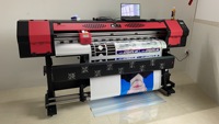 Flex Banner Eco-Solvente Máquina de impresión 1,6 M Impresora de publicidad de gran formato con impresora digital XP600 SC1680Y