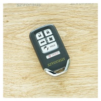 Szvoraus Ho 6-Tasten Smart Card Logo (433 MHz/47 Chip Schloss/Entriegelung Kofferraum/Panik-Fernstart Ladeanschluss Türtaster)