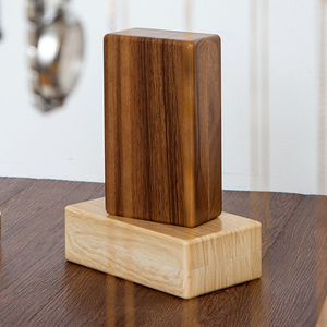 Draagbare luxe houten opbergdoos voor ringen, armbanden en sieraden - Product Image 4