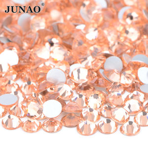 SS6พลอยเทียมแก้วคริสตัลแบบแบนสีสยามเข้มสำหรับตกแต่งงานฝีมือ8 10 12 16 20 30 - Product Image 3