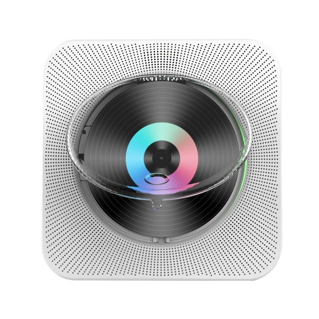 Best-selling Wall-mounted CD Player Featuring for Retro Playback Tray-type Disc Insertion English Learning Discs for Home