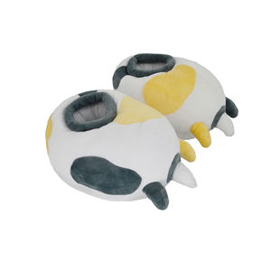 Chaussures <span class=keywords><strong>d</strong></span>'intérieur chaudes avec semelle antidérapante Pantoufles en peluche patte <span class=keywords><strong>d</strong></span>'animal Mignon chat Chien Griffe Pantoufles pelucheuses - Product Image 2