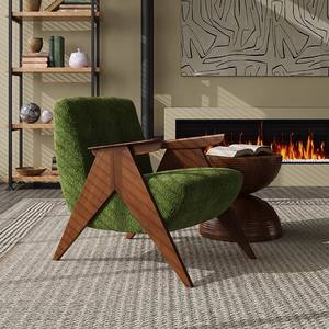 Chaise de canapé simple minimaliste espagnol moyen ancien nostalgique en bois massif Style moderne italien <span class=keywords><strong>salon</strong></span> chaise de loisirs - Product Image 2