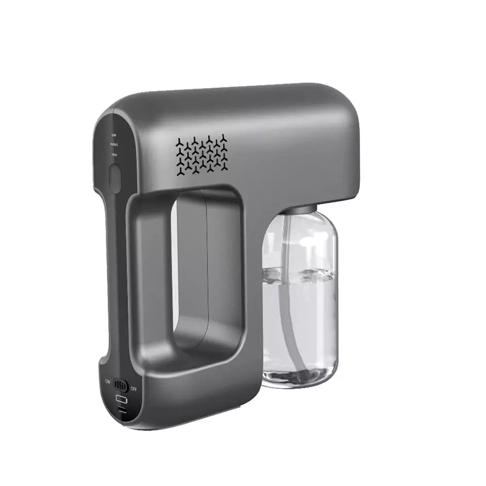 Профессиональный синий светодиодный спиртовой стерилизатор, пистолет-распылитель, электрический пистолет-распылитель для волос