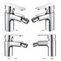 Mélangeur de bidet à poignée unique FD-9996 montage de robinet monotrou à noyau de valve en céramique