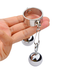 Pendentif en acier inoxydable pour pénis, anneau de pénis, anneau des glandes, anneau de pénis lesté - Product Image 2