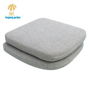 أثاث الفناء وسادة مقاومة للماء الإسفنج الذاكرة شغل كرسي وسائد المقعد العميق والظهر الوسائد دعم قطني البوليستر - Product Image 6