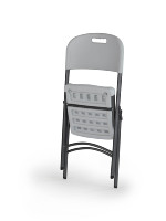 Chaises pliables en plastique HDPE portables de haute qualité en gros d'usine pour les fêtes de banquets, les événements et le camping